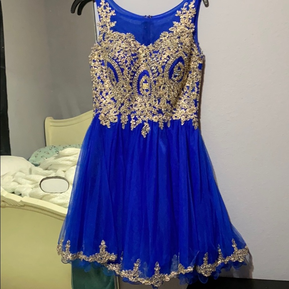Cinderella divine, royal blue dress